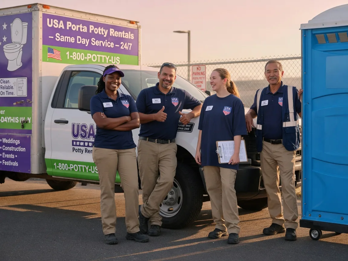 Porta Potty Rental company in Orient, SD